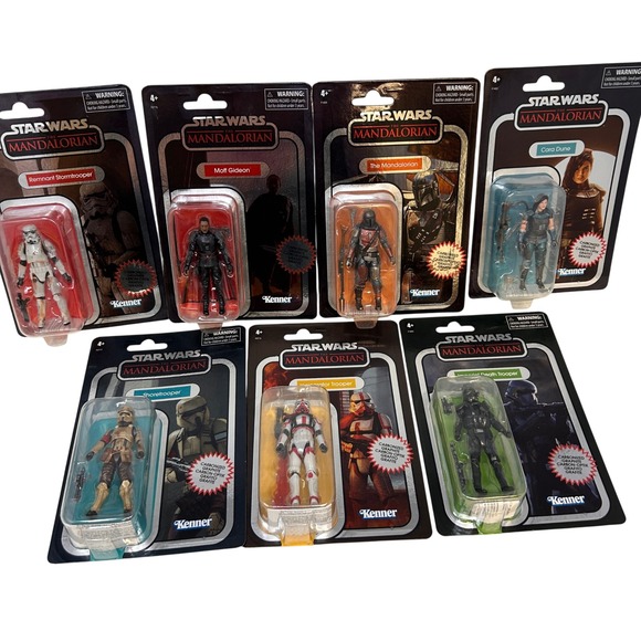 Kenner Other - Star Wars The Mandalorian Carbonized‎ Collection Action Figure Lot Dune Moff